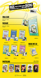 RIIZE - [ RIIZING ] 1er mini-album RRR EDITION (version SMINI) Album KPOP Best Seller en Corée - Product Image 6