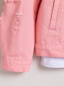 Chaqueta Vaquera Personalizada para Hombre con su Propio Logotipo, Chaqueta de Mezclilla de Alta Calidad a Precio de Mayoreo, Hecha en Pakistán - Product Image 4