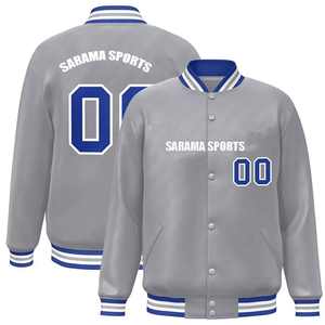 Chaquetas Varsity Blancas al por Mayor para Hombre, Chaqueta Universitaria Personalizada con Logotipo, Chaqueta de Béisbol con Letras, Chaqueta Universitaria de Sublimación para Otoño, OEM - Product Image 1