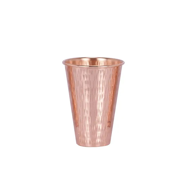 Utensilios de cobre para encimera de cocina, vidrio tradicional de tamaño Mini, superventas, vidrio de cobre de último diseño
