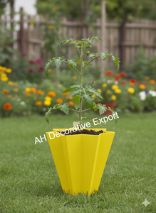 Vase en cuivre martelé moderne de luxe, arrangement de fleurs artificielles d'hortensia et de pivoine, centre de table décoratif pour la maison - Product Image 3