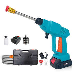 OEM/ODM 공장 무선 자동 압력 세척기 - 배터리 구동 청소 건 - Product Image 4