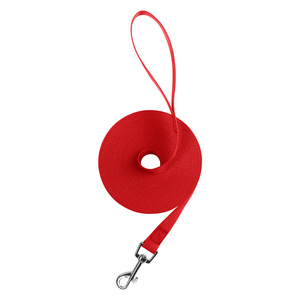 Fabriek Groothandel Heavy Duty Reflecterende Nylon Pet Training Lead Leadlijn Effen Patroon Traction Touw Duurzaam Modieus Voor Huisdieren - Product Image 5