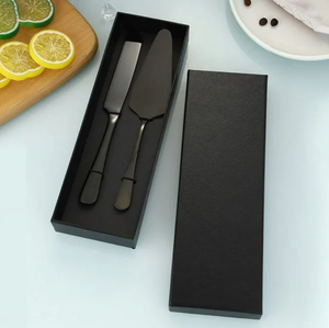 Best Sale 2 pcs Metal Cake Pizza Cutting <b>Set</b> Wedding Cake Knife And Spatula Server <b>Set</b> in Low Price - Product Image 3