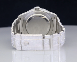 Reloj de lujo para niños VVS Moissanite Diamond Banda de acero inoxidable Buena calidad 40mm Precio inmejorable para Negocios Especiales Antiguo - Product Image 3