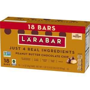 Barras de Chocolate con Mantequilla de Maní Larabar, con Frutas y Nueces, Sin Gluten y Veganas, 28.8 oz, 18 Unidades - Product Image 5