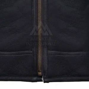 Fall Winter <b>Men</b> Leather <b>Fur</b> <b>Jacket</b> Best Quality <b>Men</b> Leather <b>Fur</b> <b>Jacket</b> Genuine Leather <b>Men</b> <b>Jacket</b> - Product Image 6