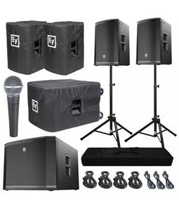 Nuevo Subwoofer Activo ETX-18SP de 1800W con Iluminación LED RGB, 18 Altavoces PA - Product Image 1