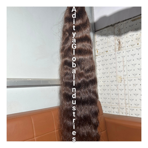 Paquetes Sin procesar Virgen Cutícula Alineada India Venta Al por Mayor Barato Onda Natural Cabello Humano - Product Image 2