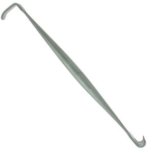 Retractor Senn Muller de 3 puntas afiladas de doble punta Retractor Senn Miller de acero inoxidable alemán para cirugía - Product Image 4