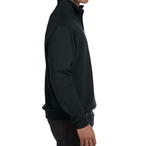 OEM Premium Quality Half Zip Sweatshirt Cotton Fleece Stylish Streetwear <b>Men's</b> Quarter Zip Sweatshirts Customized <b>hoodies</b> <b>men</b> - Product Image 3