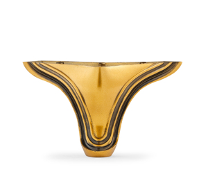 Cigdem 14 cm acabado dorado patas de muebles de plástico patrón doble para sofás armarios camas comedor/jardín sala de estar - Product Image 1