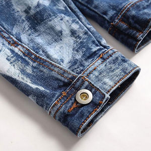 Comfortable Men's denim Jackets Plus Size Jackets Made in Pakistan Jeans Men's Jackets for Men's - Product Image 3