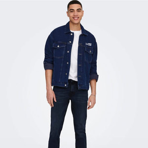 Veste en jean pour hommes de la meilleure qualité de Direct Factory, durable et réglable avec un design uni, approvisionnement direct OEM - Product Image 6