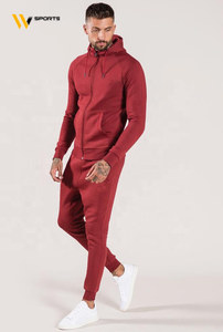 Custom Slim Fit 100% Chándales de algodón Personalizado Impreso Jogging Trajes y Streetwear Estilo Invierno Conjuntos de los hombres - Product Image 5