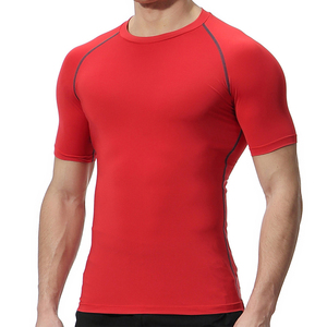 Camiseta Deportiva para Gimnasio, Camiseta Deportiva Fresca para Correr, Camiseta de Compresión de Manga Larga para Hombre, Color Personalizado, Tejido de Verano, Cuello Redondo, 100% - Product Image 6