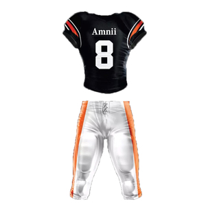 Nouveaux ensembles d'uniformes de football américain unisexes personnalisés 2026 – Qualité supérieure, 100 % polyester, impression par transfert thermique, respirants - Product Image 1