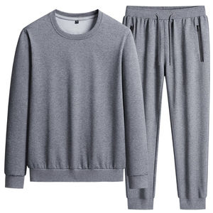 promotionWholesale Crew Neck Heavyweight Unisex Tracksuit High Quality Men <b>Fleece</b> Tracksuit Sweatshirts Men's Gym <b>Hoodie</b> and - Product Image 6