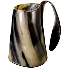 Nouveaux verres à bière Viking en bois écologique Craft Valley Style américain Logo personnalisé cadeau d'affaires fini tasse à boire - Product Image 2