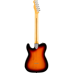 (EF) Guitarra eléctrica personalizada Telecaster Vintage II 1977, acabado Sunburst de 3 colores - Product Image 3