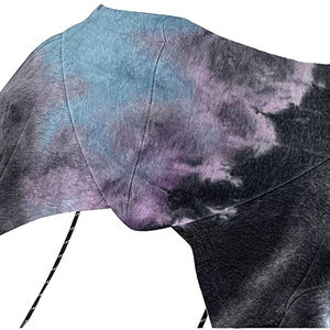 Sudadera con capucha de lana bordada para hombre, sudadera informal de invierno de manga larga con cordones - Product Image 3