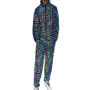 ชุดวอร์มแบบรัดรูปสำหรับผู้ชาย,ชุดวอร์มสำหรับผู้ชายสั่งตัดวิ่งเข้ารูปแบบสั่งตัดล่าสุด - Product Image 1