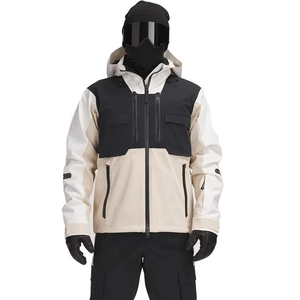 แจ็กเก็ตสกีสำหรับผู้ชายกันน้ำกันลมพิมพ์ลายมีซิปขนาดพิเศษ - Product Image 1