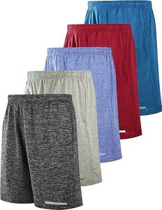 Shorts de basketball pour hommes, séchage rapide, vêtements de sport athlétiques, shorts de basketball en mesh premium, vêtements de sport performants - Product Image 1