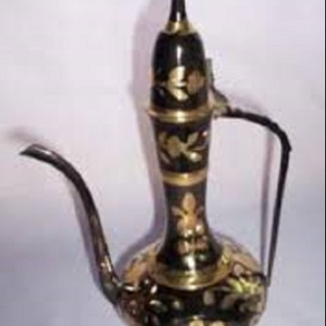 Laiton décoratif laiton Aftaba émaillé - Product Image 1