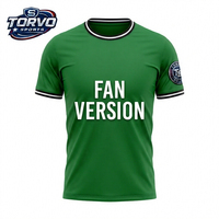 Maillot de football version fan Brésil, kit d'équipe personnalisé par sublimation 2026