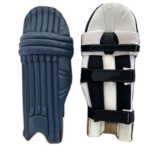Almohadillas de Bateo de Cricket Ligeras Personalizadas Sibrin Azules – Espuma Blanca Transpirable que Absorbe Impactos, Calidad Profesional para Partidos, Opción de Logotipo/Color - Product Image 1