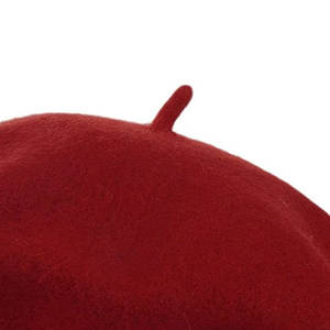 Boina de mezcla de lana, elegante y cómoda, para primavera, otoño e invierno. - Product Image 5