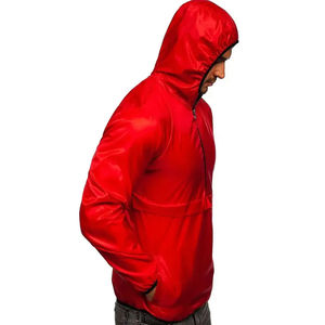 Venta al por mayor de alta calidad personalizado al aire libre senderismo Softshell Vintage chaqueta cortavientos - Product Image 3