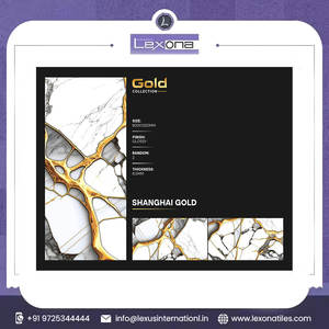 Estilo moderno 600*1200mm Calacatta Fish Maw Azulejos de porcelana dorada Paredes y suelos de baño de cerámica - Product Image 2