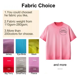 2024 Unisex Verano de gran tamaño de punto de algodón transpirable camiseta High Street secado rápido al por mayor de talla grande de alta calidad en blanco hombres - Product Image 5