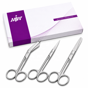MJW Juego de 3 Tijeras de Primeros Auxilios de Acero Inoxidable Reutilizables para Hospital, Clínica y Atención de Emergencias - Product Image 5