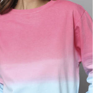 Sudaderas Extra Grandes con Cuello Redondo para Mujer, Manga Larga, Algodón Terry, Lavado Ácido, Estampadas, Ropa de Otoño/Invierno con Logotipo Frontal - Product Image 5