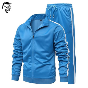 New Best Fashion Custom Logo Design for Men Sweat Suits Oversized Colorful Design Sweat Suit for Men With OEM Services. - Product Image 1