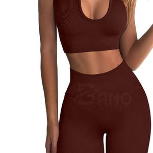 Leggings Deportivos Transpirables de Secado Rápido, Ligeros, Talla Grande, 100% Algodón, Conjunto de Yoga para Mujer, Ropa Deportiva para Gimnasio - Product Image 6