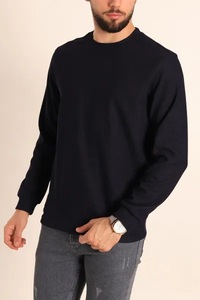 Men's Grey Sweatshirt Latest Durable Design Factory Supplier Waterproof Knitted Weave Best New Arrival for Sale - Product Image 2