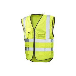 Logotipo personalizable Construcción al aire libre Chaleco DE SEGURIDAD Chaqueta Ropa reflectante de alta visión con malla de alta visibilidad Equipo de seguridad personal - Product Image 1