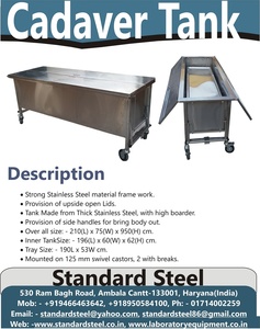 Cadaver Bể Chứa Xác Chết Bể Bảo Quản Xác Chết SS304 Bể Ngâm Xác Chết Bể Chứa Chính Thức - Product Image 5