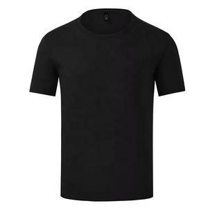 Camisetas de talla grande para hombre de alta calidad Sports Street Club con logotipo estampado personalizado manga corta de algodón de seda transpirable para estilo callejero - Product Image 4