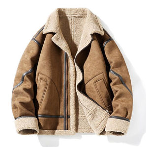 กระเป๋าด้านข้างมีซิปผู้ผลิตแจ็คเก็ตหนังปากีสถาน - Product Image 3