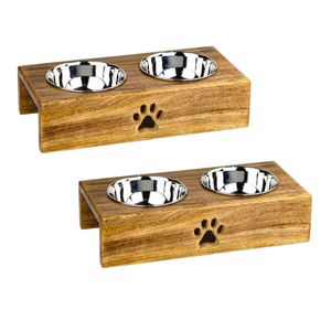 ชามอาหารสแตนเลสทรงกลมกันลื่นสำหรับสัตว์เลี้ยงเป็นมิตรต่อสิ่งแวดล้อม - Product Image 2