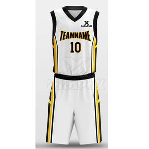 Professional Basketball Reversible Uniform Sports Wear for Men Featuring Stylish Design and Comfortable Fit Training Polyester - Product Image 6