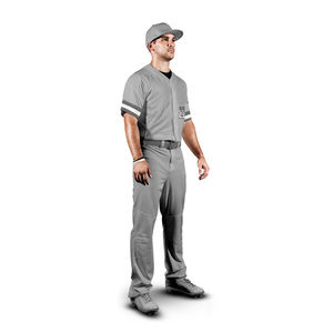 Uniformes de baseball personnalisés en gros, maillot de baseball respirant, logo personnalisé, uniforme d'équipe de baseball en vente, vêtements de sport de haute qualité - Product Image 4