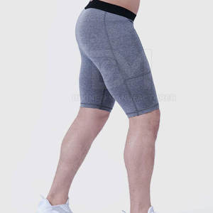Pantalones cortos de compresión transpirables de alta calidad estilo casual hechos en Pakistán para gimnasio Fitness - Product Image 3