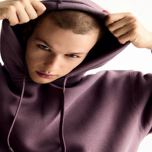 Custom Heavyweight 500 Gsm Regular Fit Fleece Sudadera con capucha de invierno 100% Algodón Longitud regular Impresión Jersey Bordado - Product Image 2