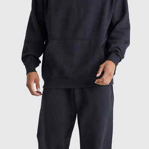 Street Wear Sweat à Capuche Vintage Grande Taille Coton Epais Polyester Fermeture Éclair Sublimation Basic Slim Survêtement - Product Image 4